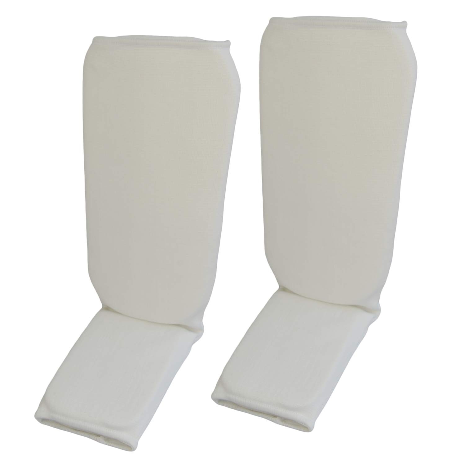 Schienbein- Spannschoner weiß Stoff GrS Schienbein- Spannschoner weiß Stoff GrS