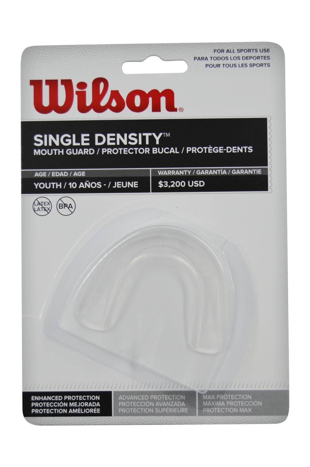 SHIELD MG1 einstufig Jugend transparent SHIELD MG1 einstufig Jugend transparent