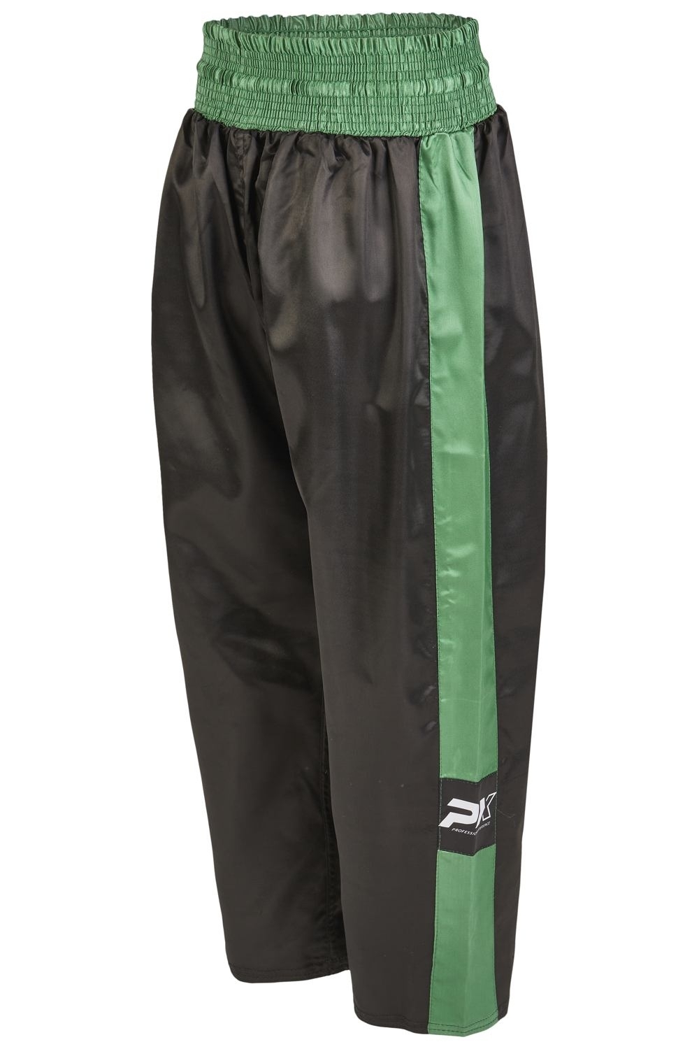 PX Satin trousers TOPFIGHT, black-green, 120