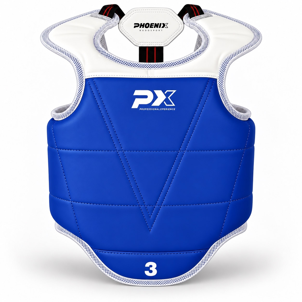 PX Taekwondo-Weste blau-rot L