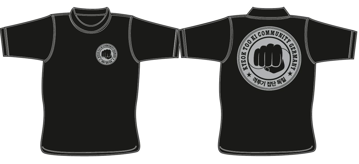 Kids - T-Shirt BCTK 300 schwarz Größe 3/4 (98/104)