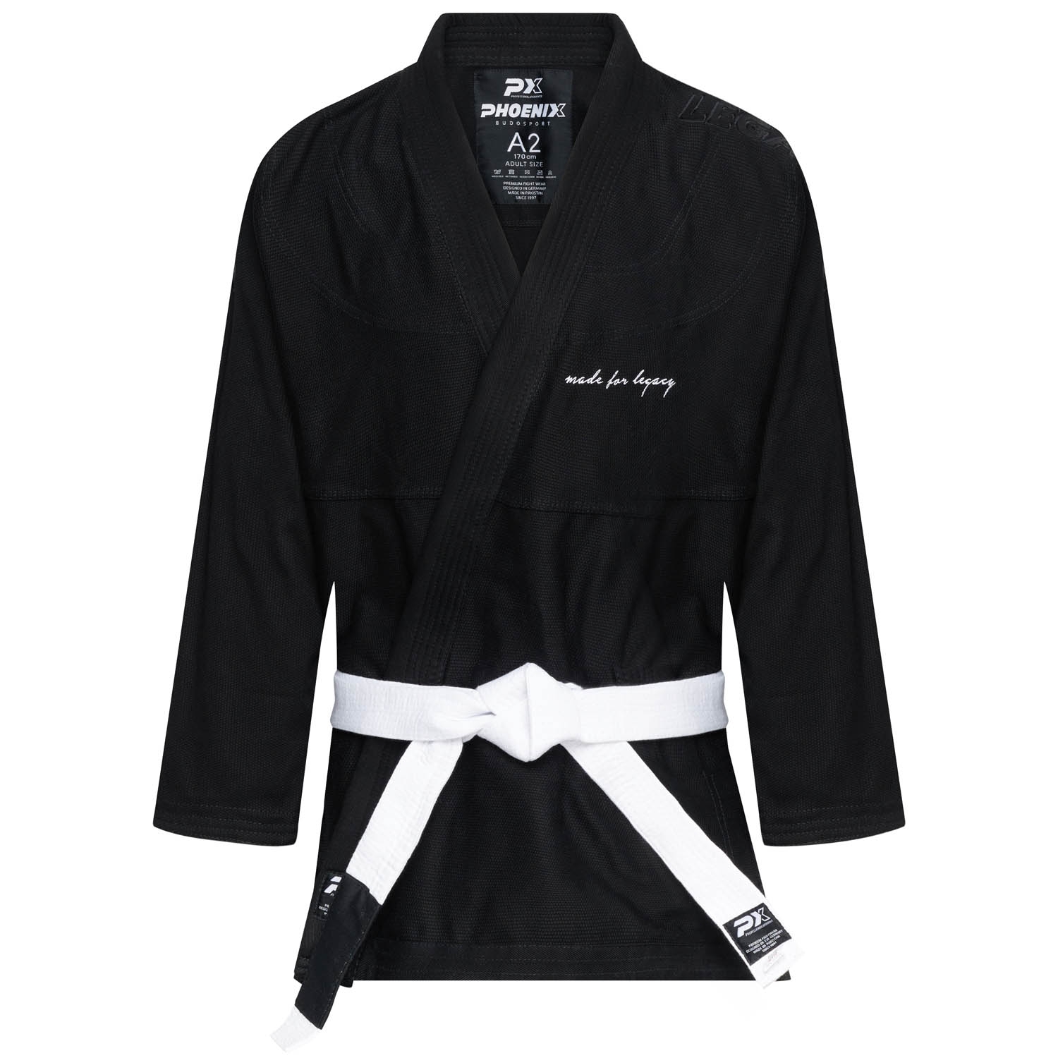 PX Legacy BJJ uniform schwarz Gr. 190 PX Legacy BJJ uniform schwarz Gr. 190