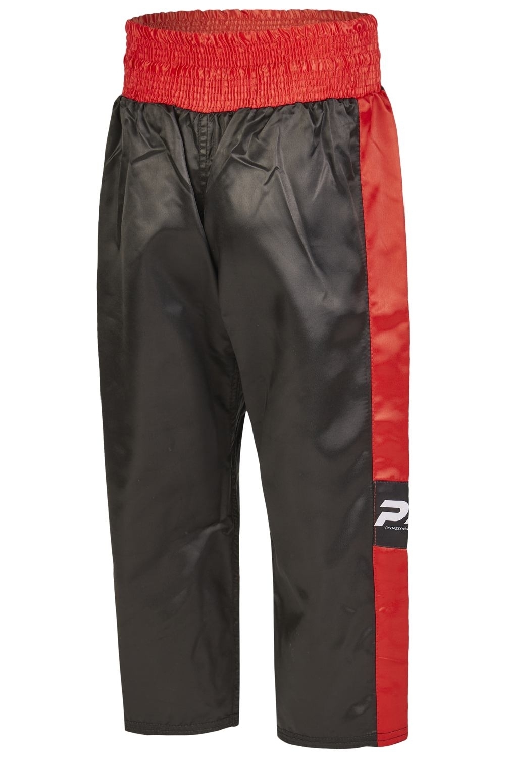 PX Satin trousers TOPFIGHT, black-red, 140 PX Satin trousers TOPFIGHT, black-red, 140