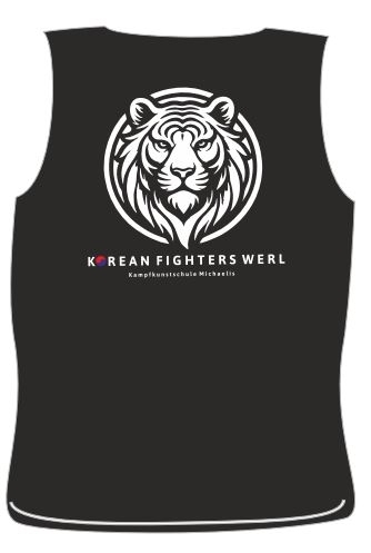 Tank Top L02073 schwarz mit Bedruckung M