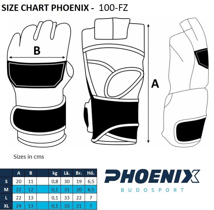 MMA glove PU size L, black-red colour MMA glove PU size L, black-red colour