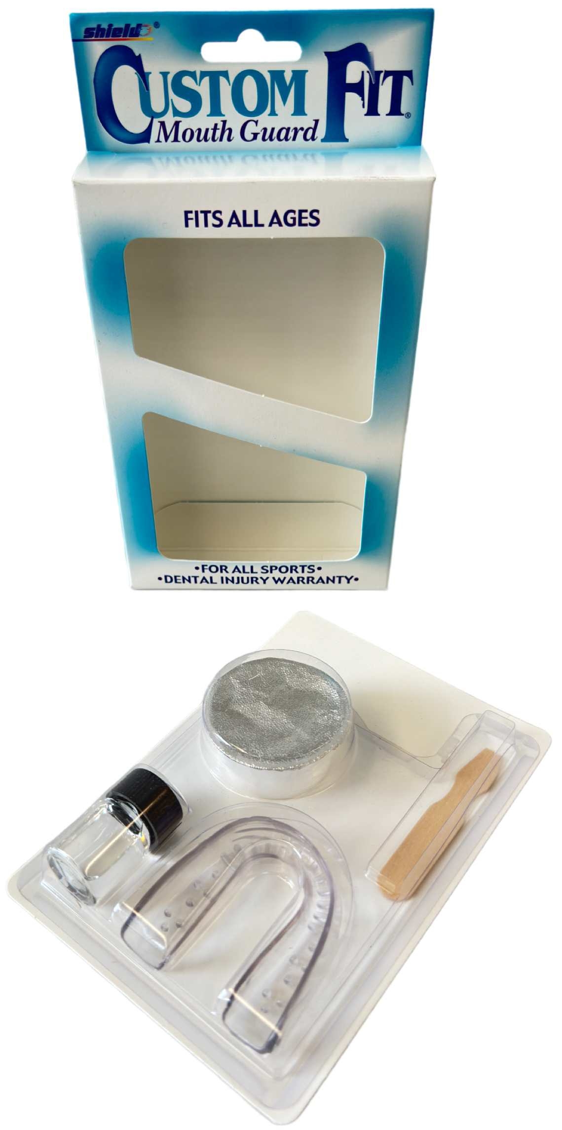 SHIELD Custom Fit - gießbarer Zahnschutz SHIELD Custom Fit - gießbarer Zahnschutz