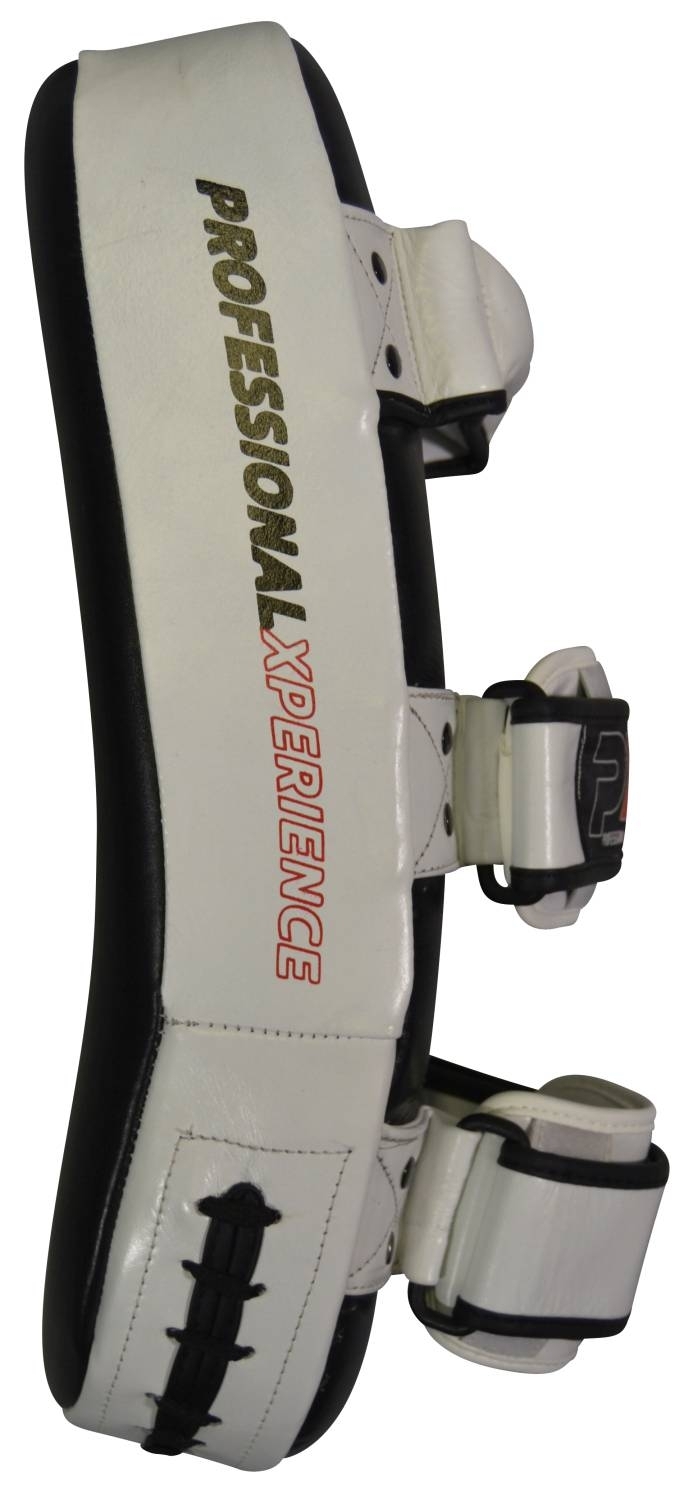 PX Thai Pad, genuine leather, pair, black-white PX Thai Pad, genuine leather, pair, black-white