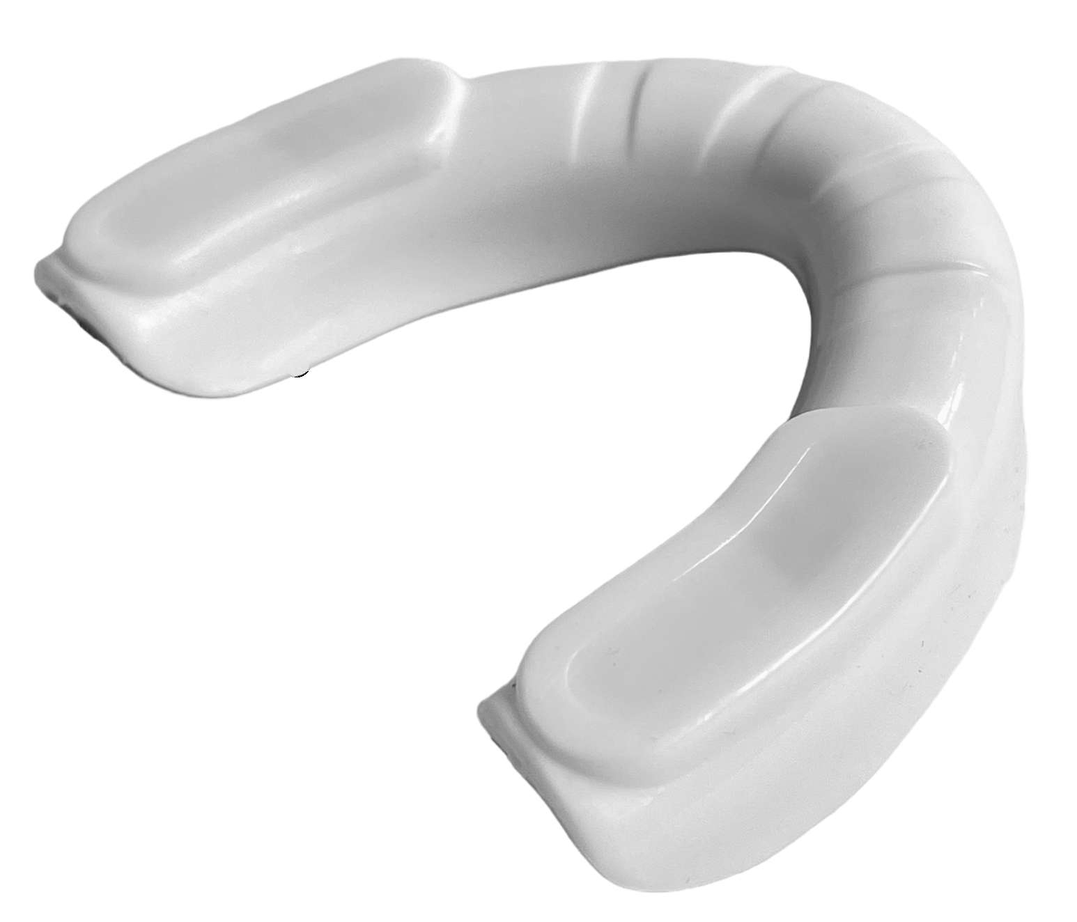 Double Density Adult Mouthguard with box white-black