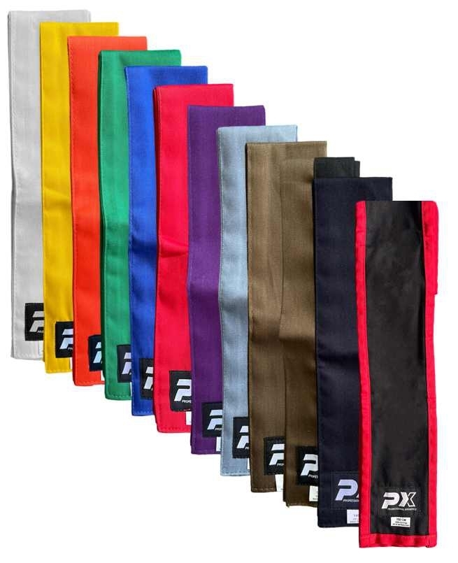 Cotton kung fu sash yellow