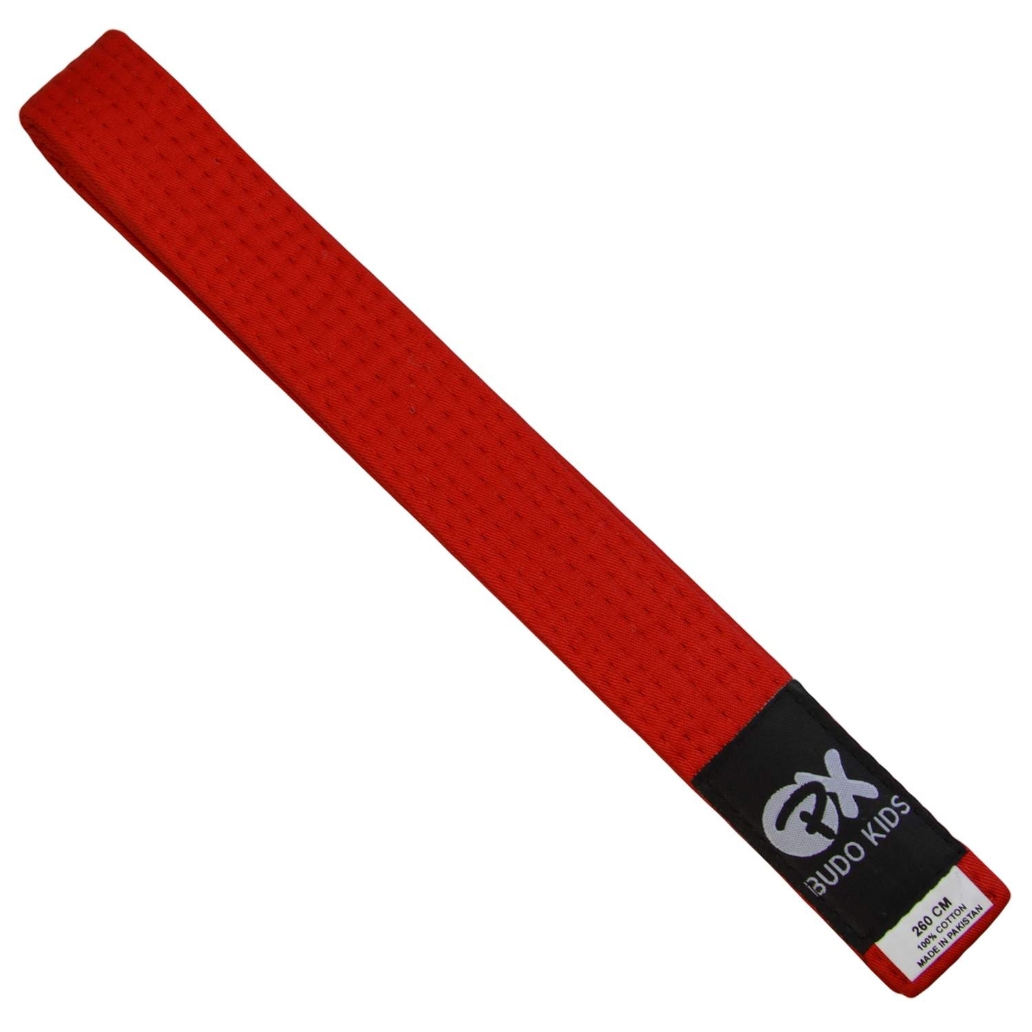 PX Budo Kids Softbelt, red, 200cm