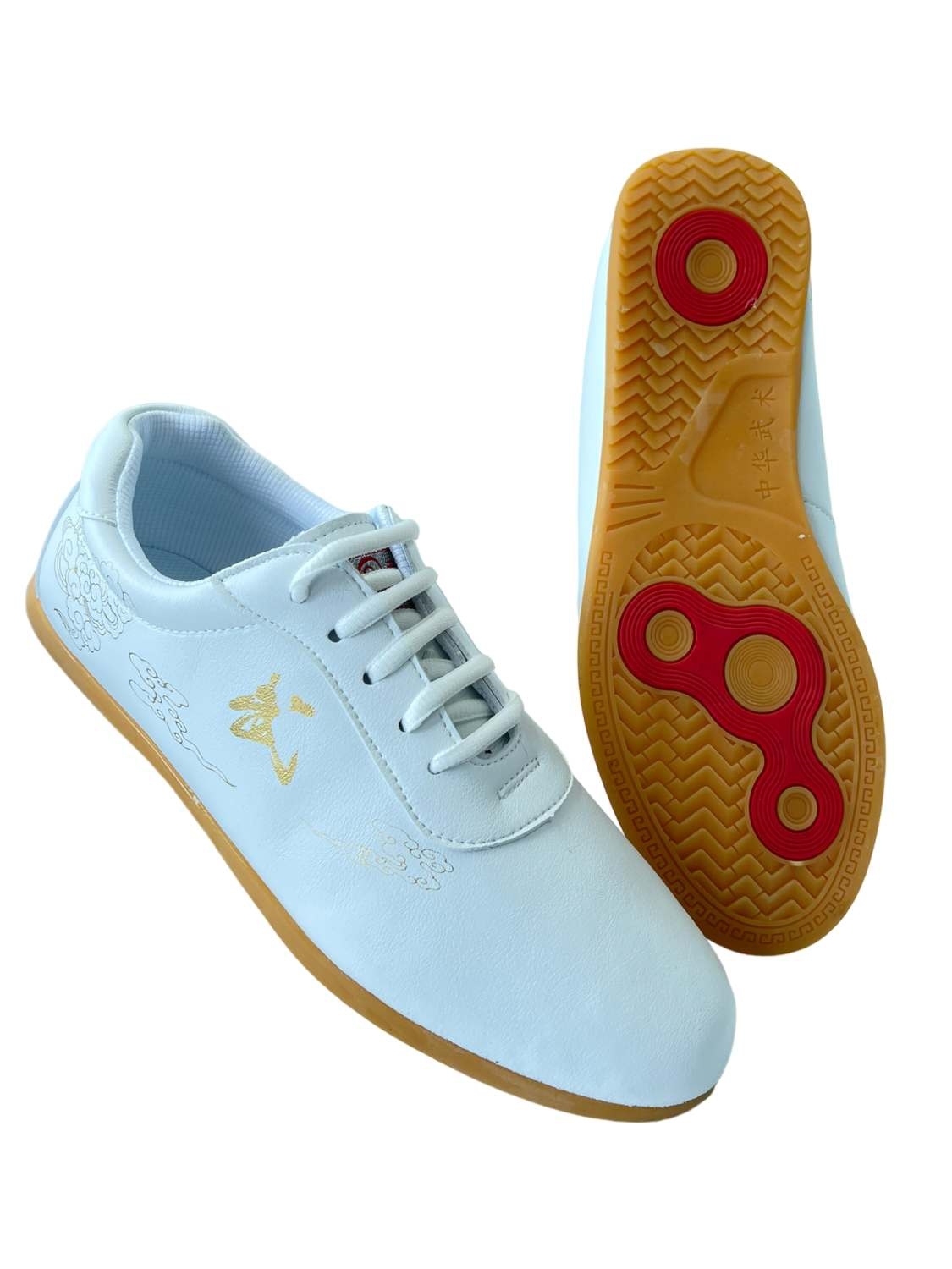 Kampfsportschuhe CHINESE, Leder, weiß 46 Kampfsportschuhe CHINESE, Leder, weiß 46