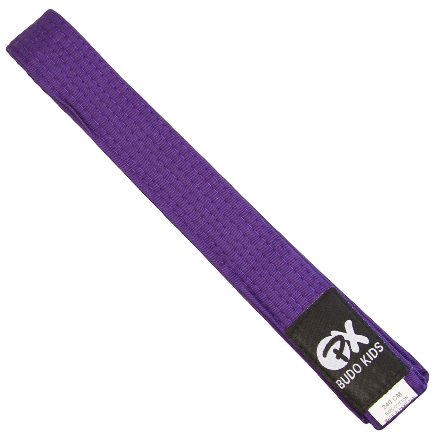 PX Budo Kids Softbelt, violett, 280cm