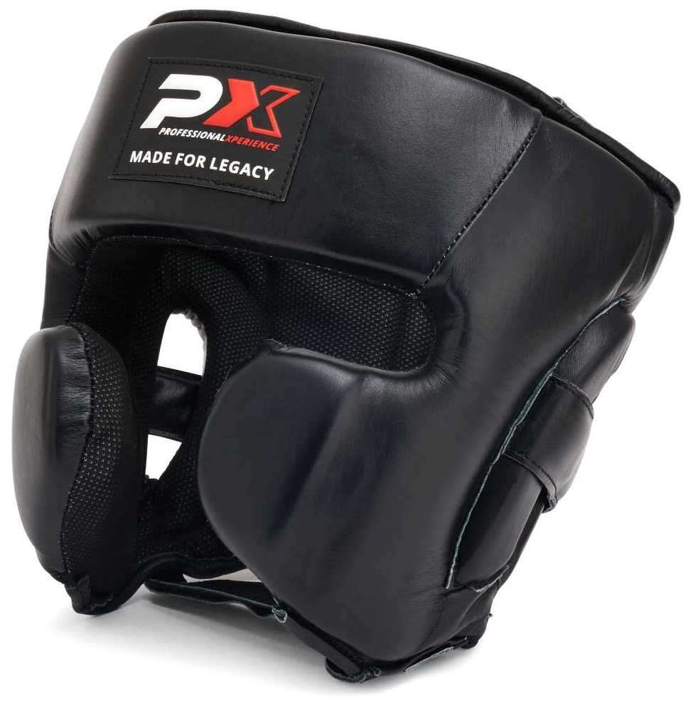PX LEGACY Pro headguard, leather, black PX LEGACY Pro headguard, leather, black