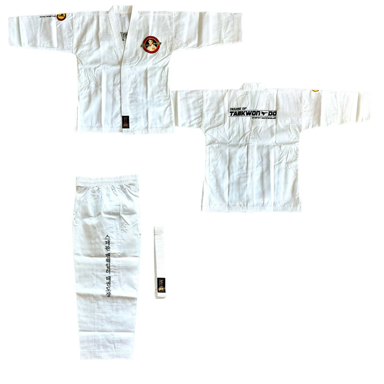 House of Taekwon-Do Anzug bestickt, Gr. 130