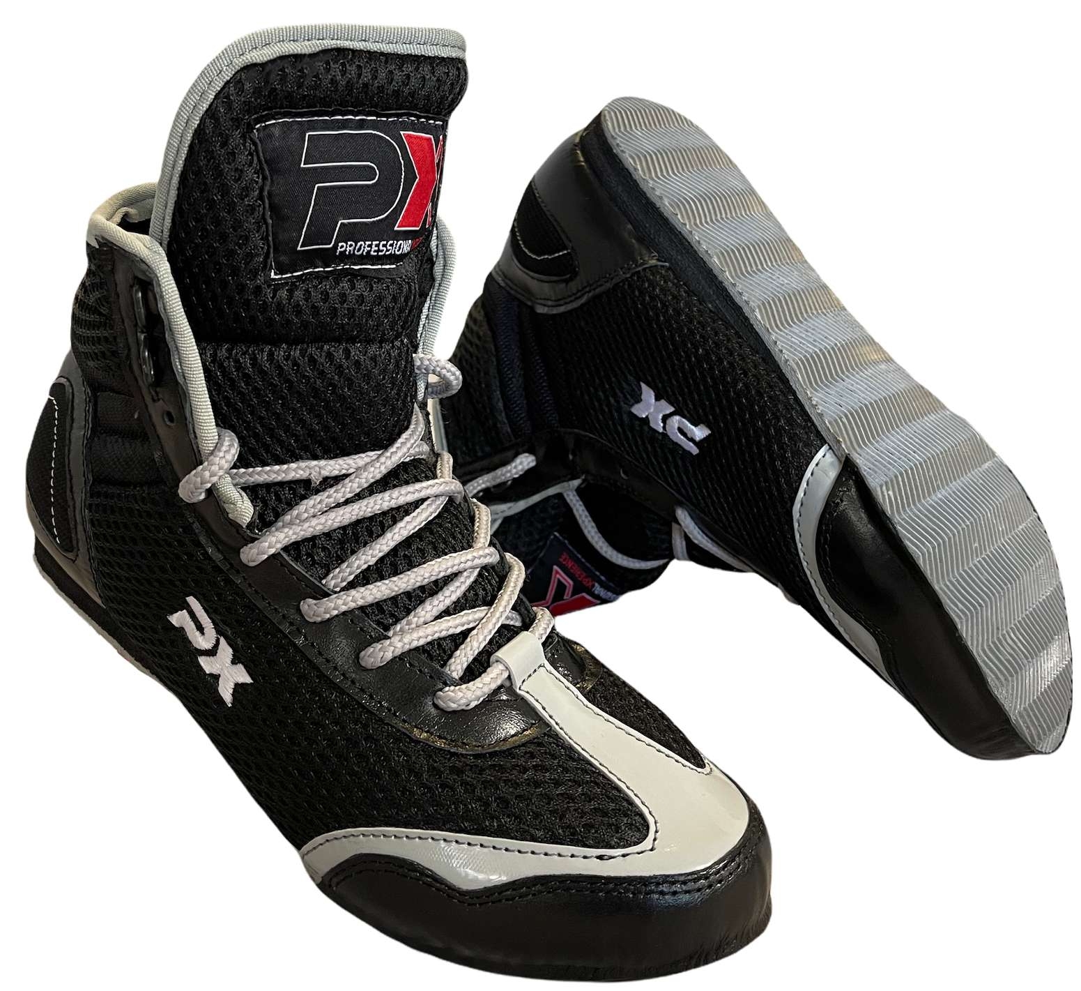 PX Boxing Shoes black-grey size 36