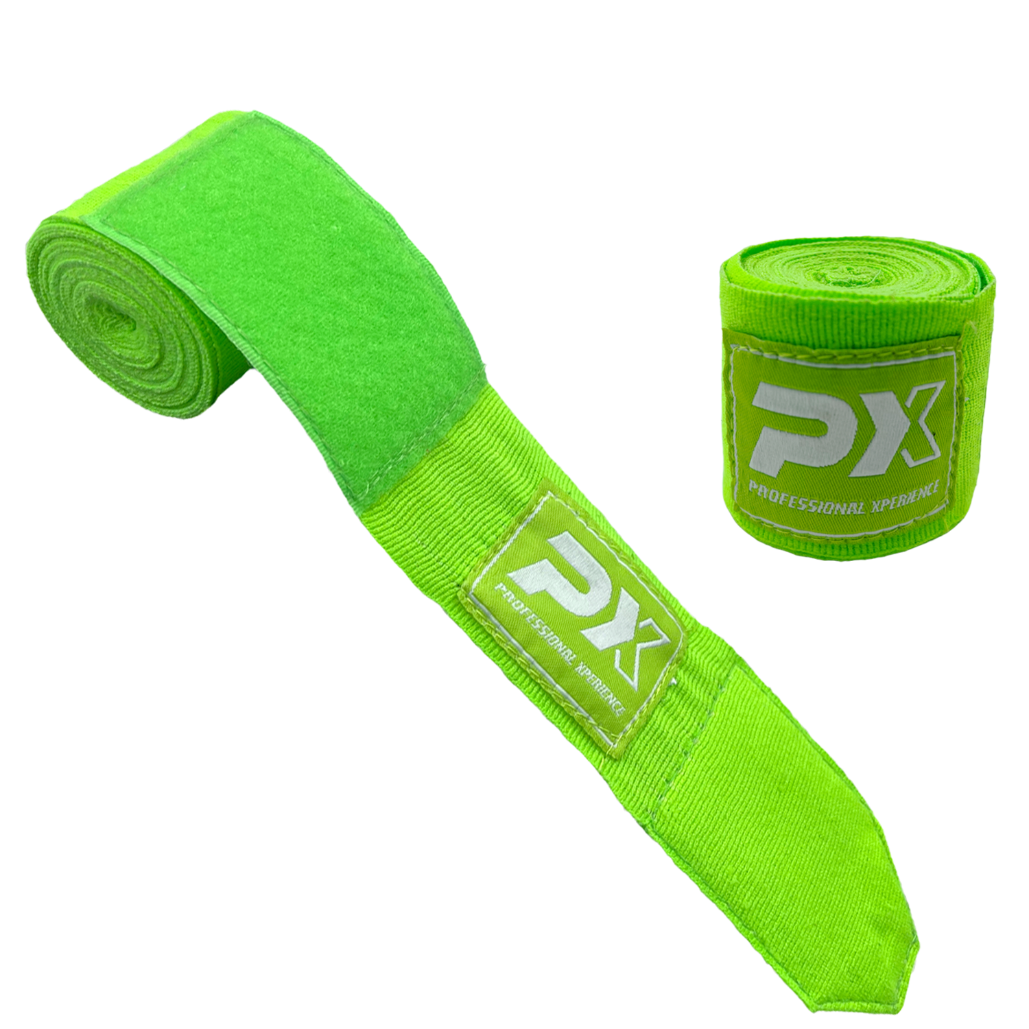 PX-Boxbandagen Länge 150 cm neongrün