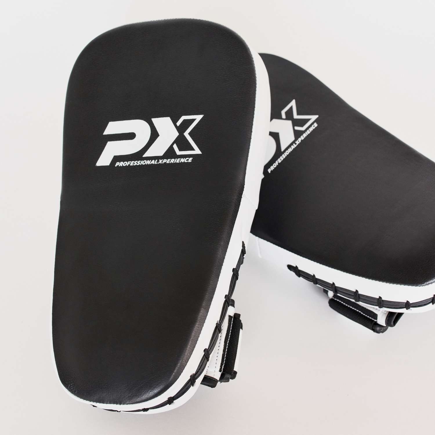 PX Pratze, Leder, Paar, schwarz-weiß PX Pratze, Leder, Paar, schwarz-weiß