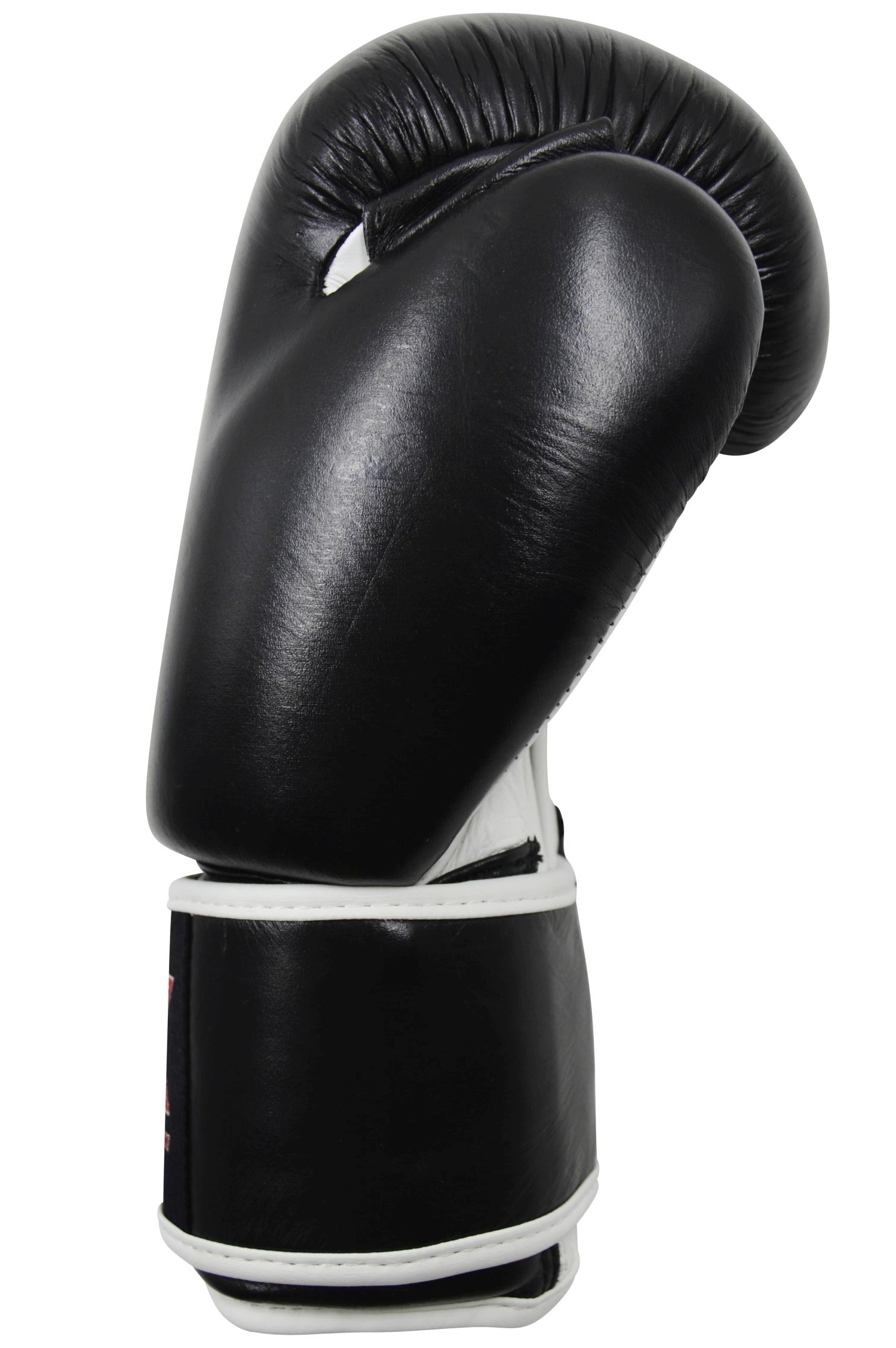 PX Boxhandschuhe schwarz-weiß Leder 8 Oz PX Boxhandschuhe schwarz-weiß Leder 8 Oz