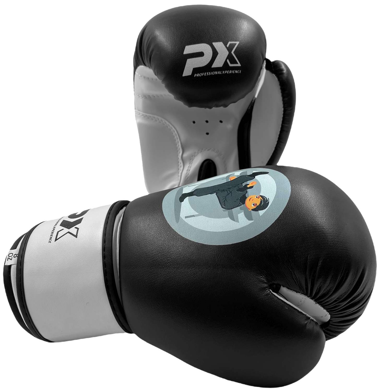 PX "Kids Glove Boys" Boxing glove, b/w 8oz PX "Kids Glove Boys" Boxing glove, b/w 8oz