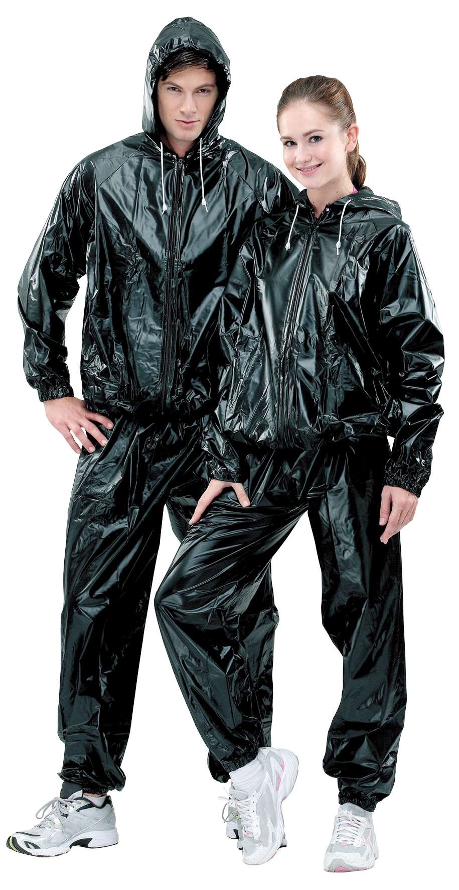 PX Schwitzanzug mit Kapuze PVC Gr. XXL PX Schwitzanzug mit Kapuze PVC Gr. XXL