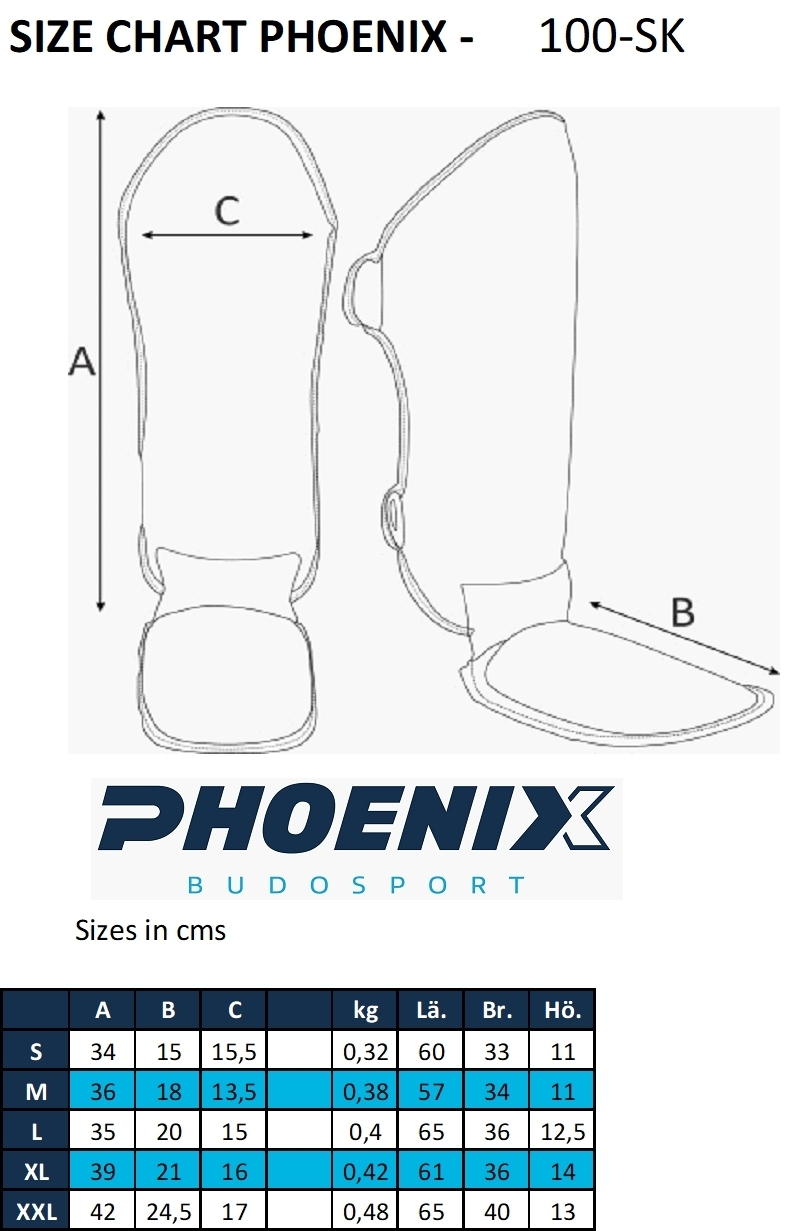 PX FIGHT shin-Instep guard,leather, M