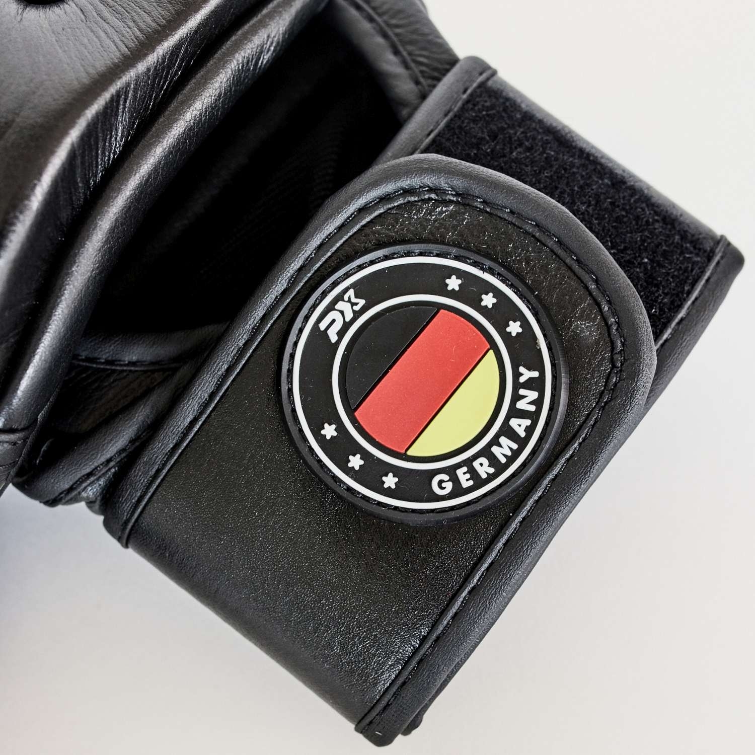 PX MMA-Handschutz Leder schwarz S