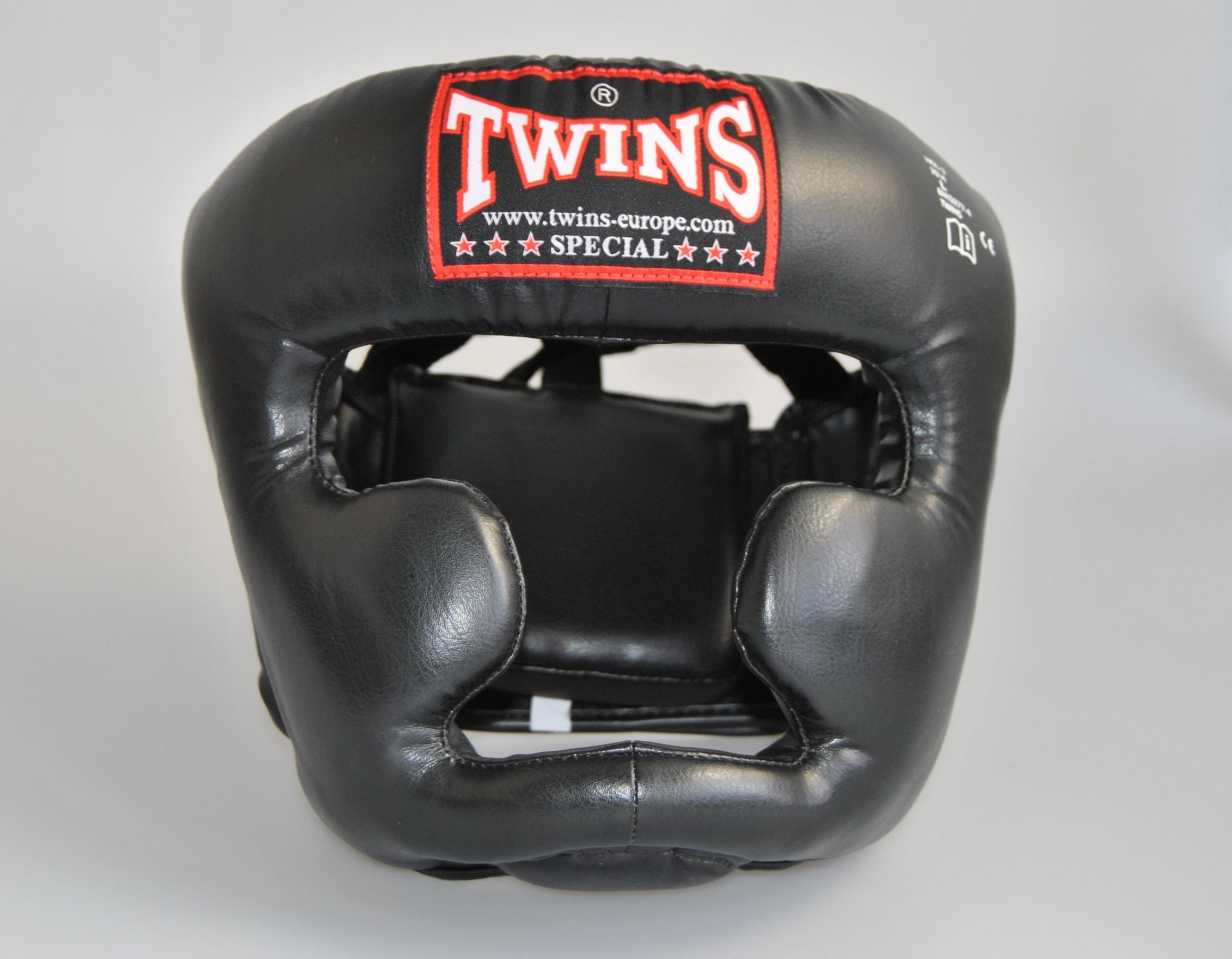 TWINS headguard skintex , black, size. M TWINS headguard skintex , black, size. M