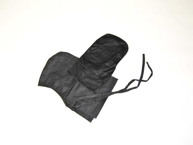 Ninja-Anzug schwarz 6-teilig Gr 160 Ninja-Anzug schwarz 6-teilig Gr 160