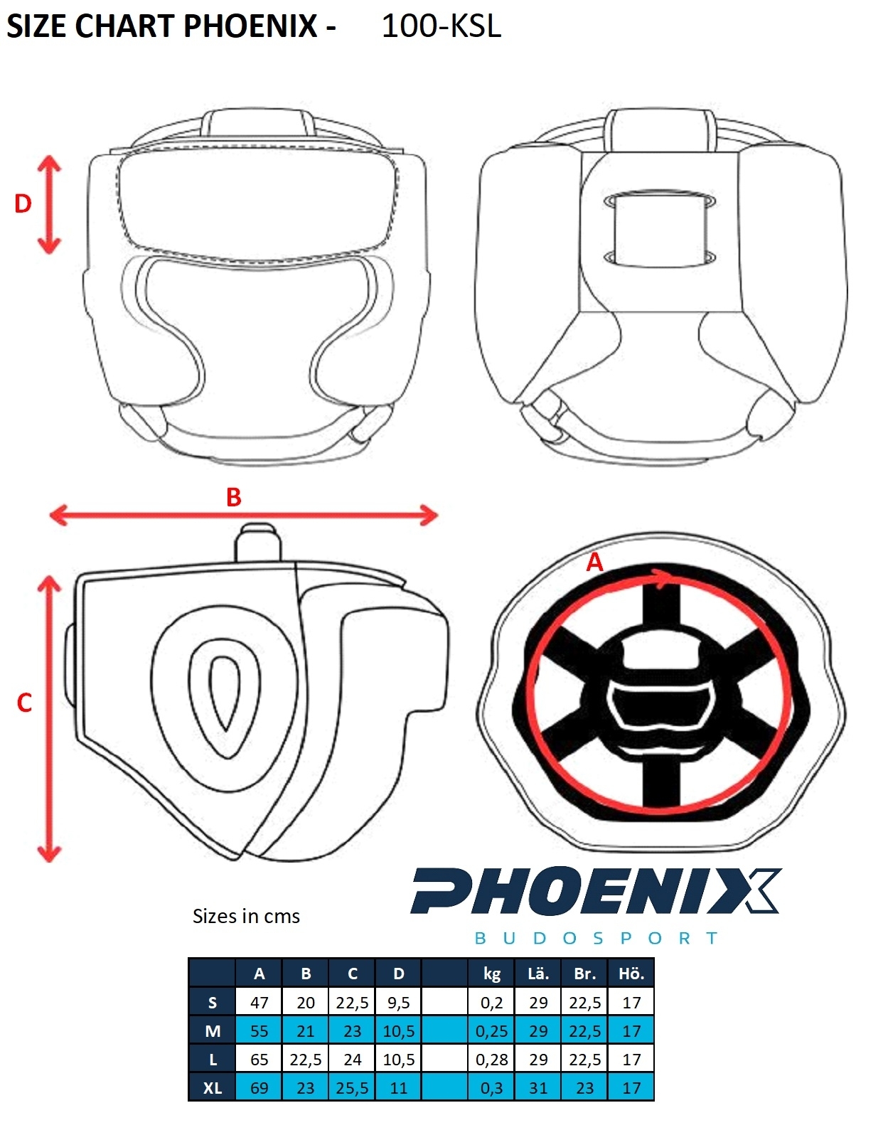 PX LEGACY Pro headguard, leather, black XL