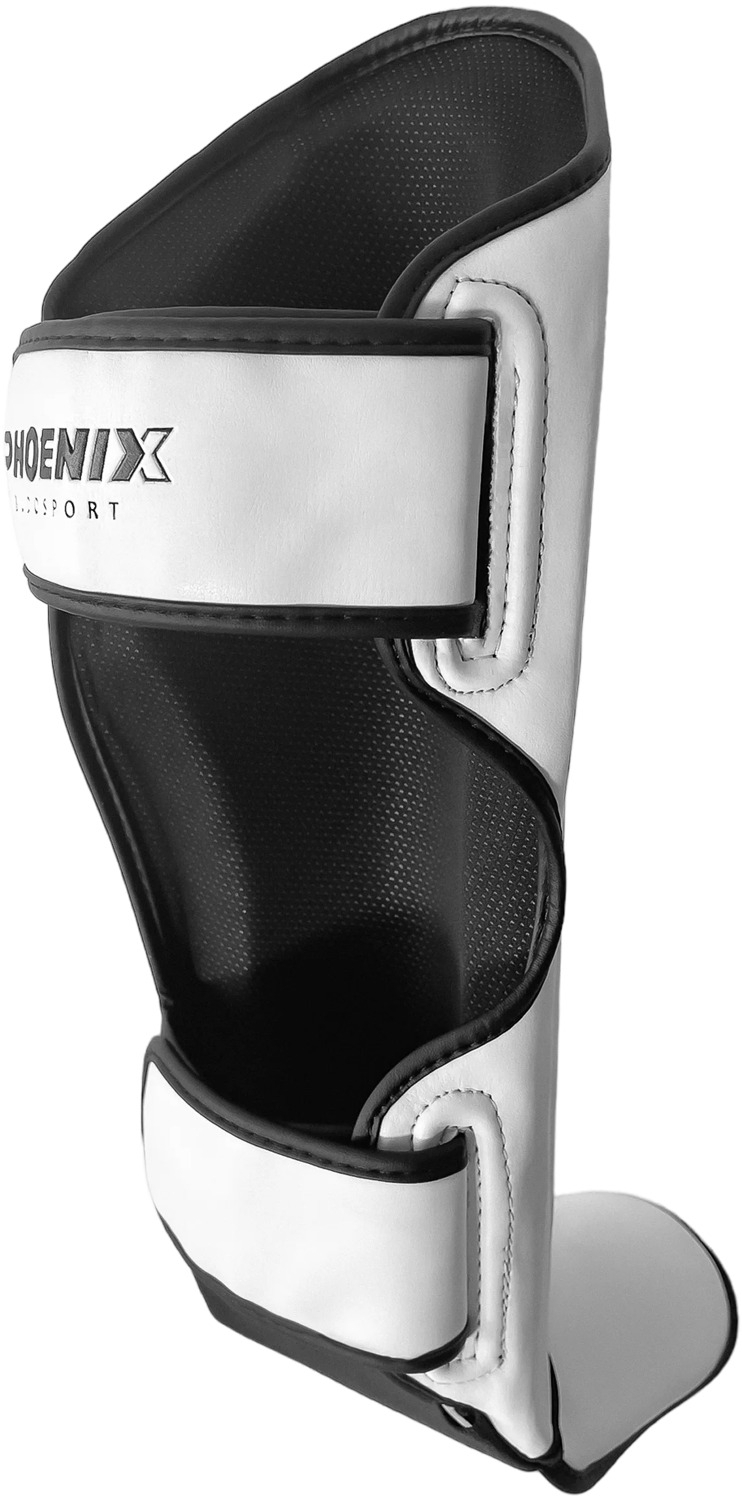PX Schienbein-Spannschutz FIGHT PRO weiß-schwarz S PX Schienbein-Spannschutz FIGHT PRO weiß-schwarz S