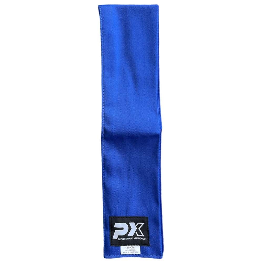 Cotton kung fu sash blue