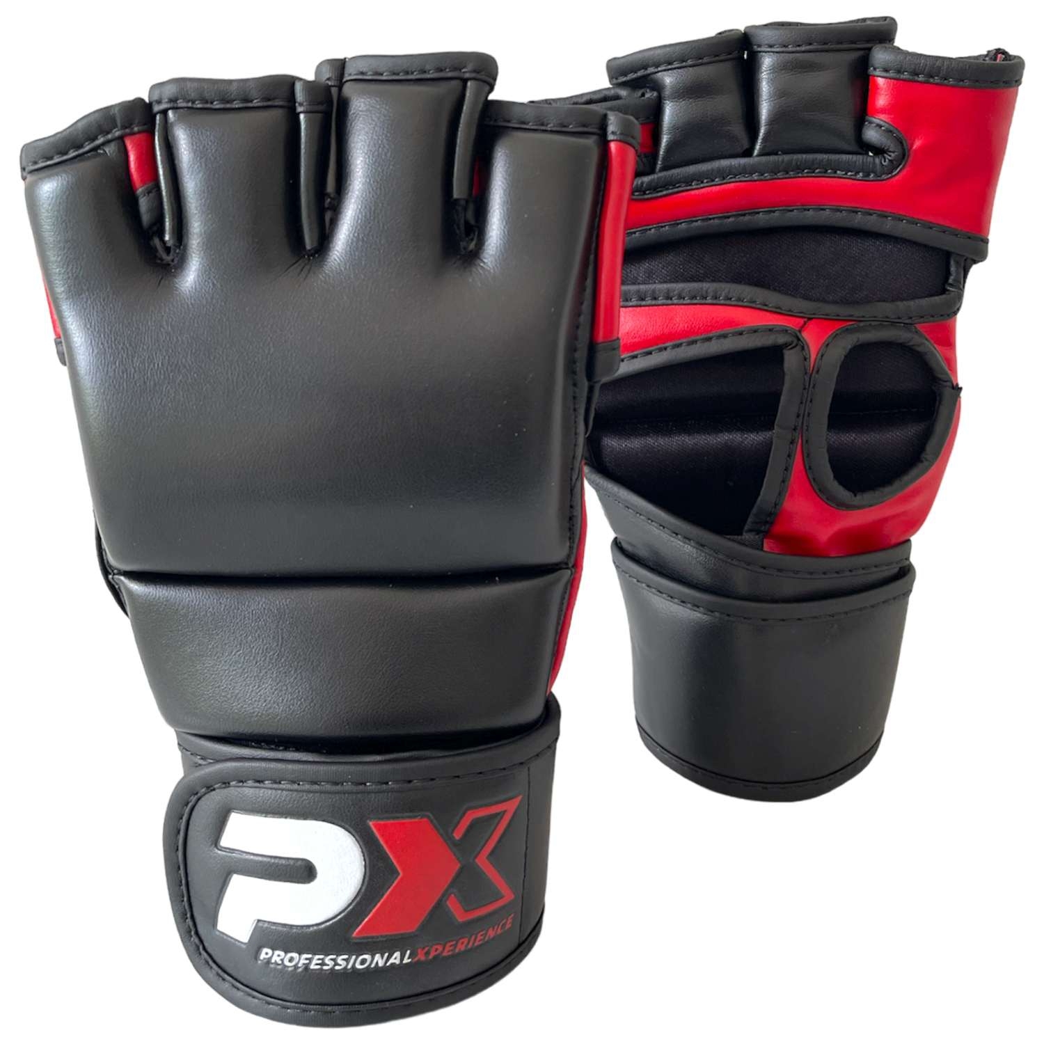 PX Pro Tech MMA Gloves, black, PU PX Pro Tech MMA Gloves, black, PU