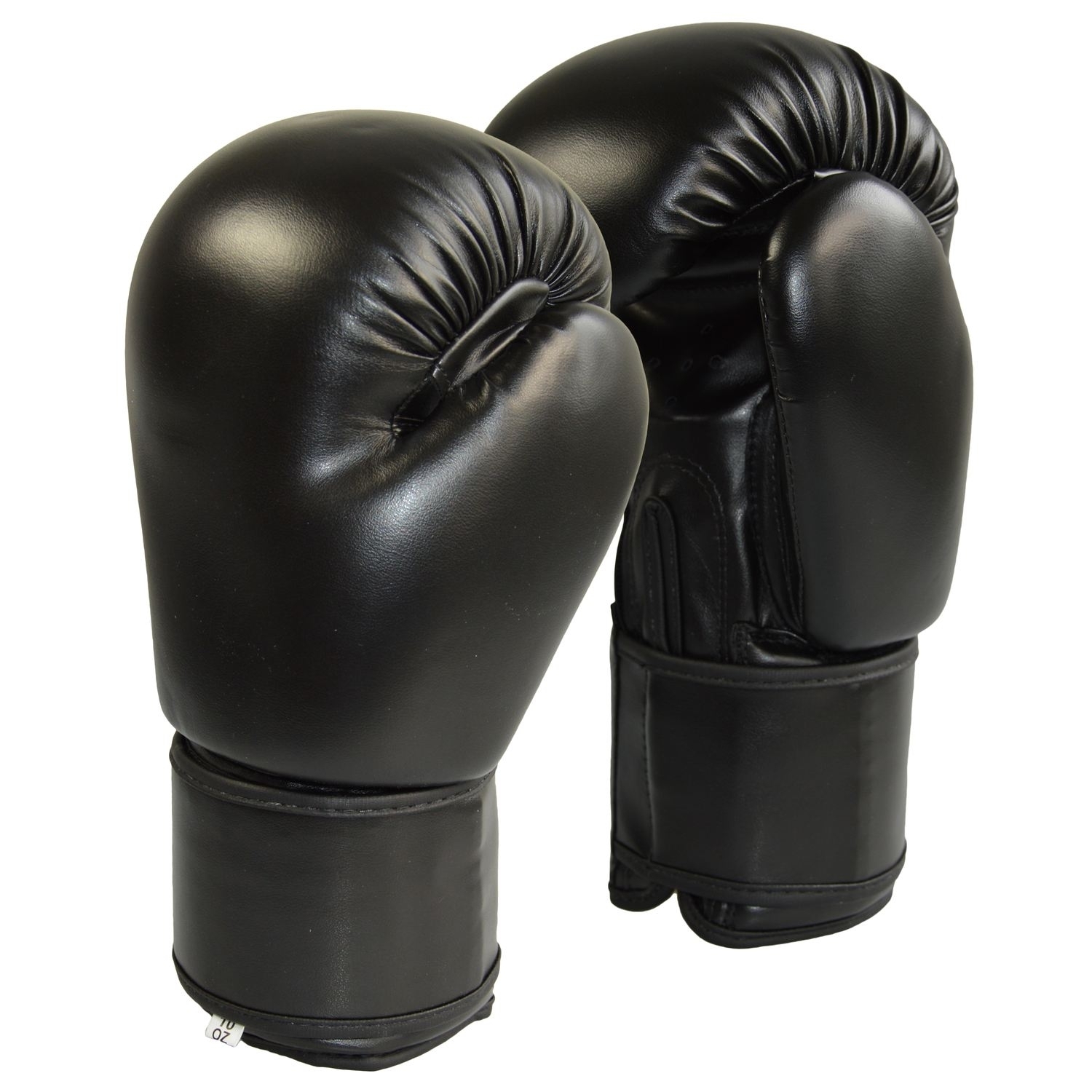 Boxhandschuhe Kunstleder schwarz 8 Oz