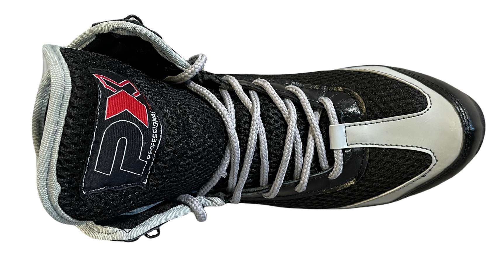 PX Boxing Shoes black-grey size 46 PX Boxing Shoes black-grey size 46