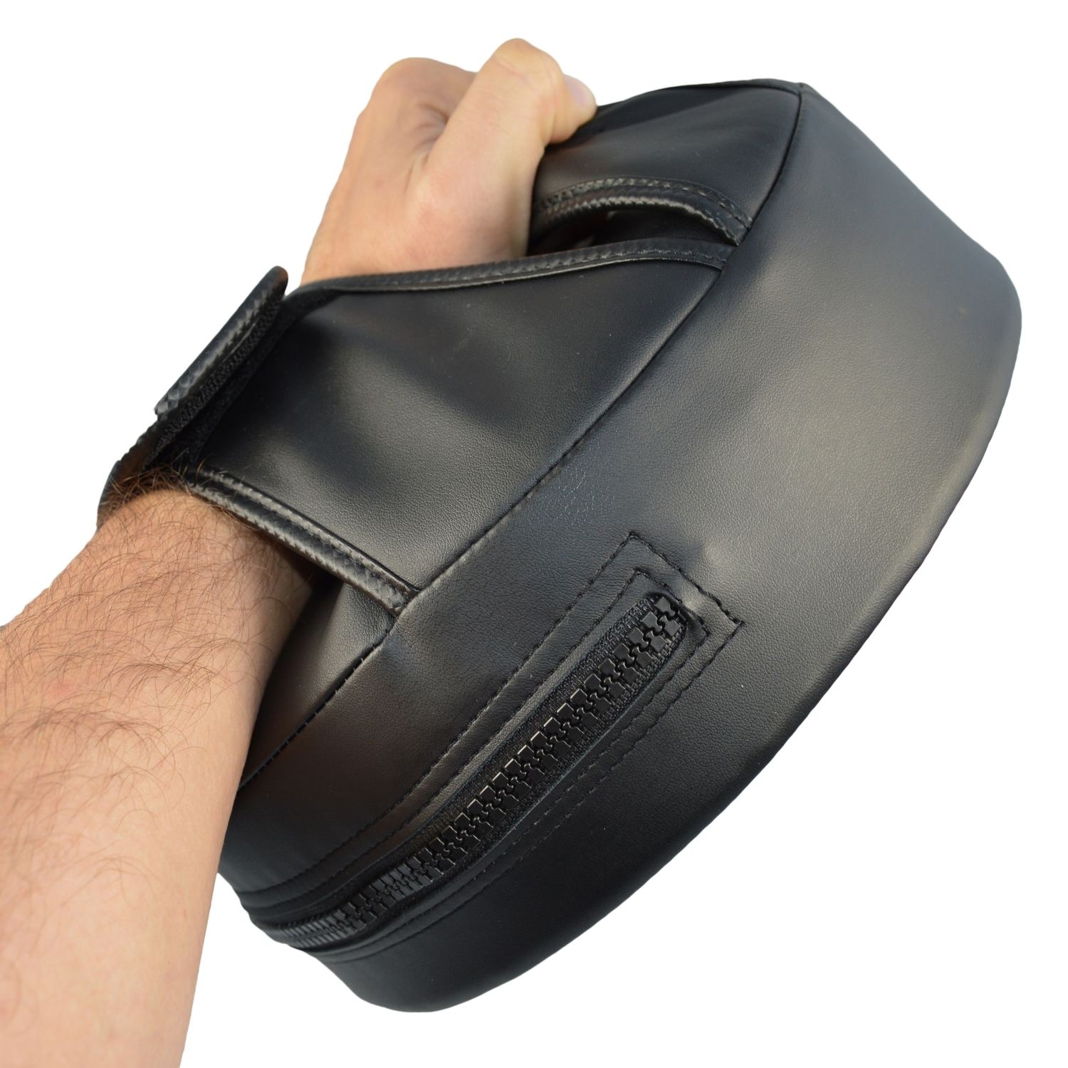 round focus pad, normal padding, black and red round focus pad, normal padding, black and red