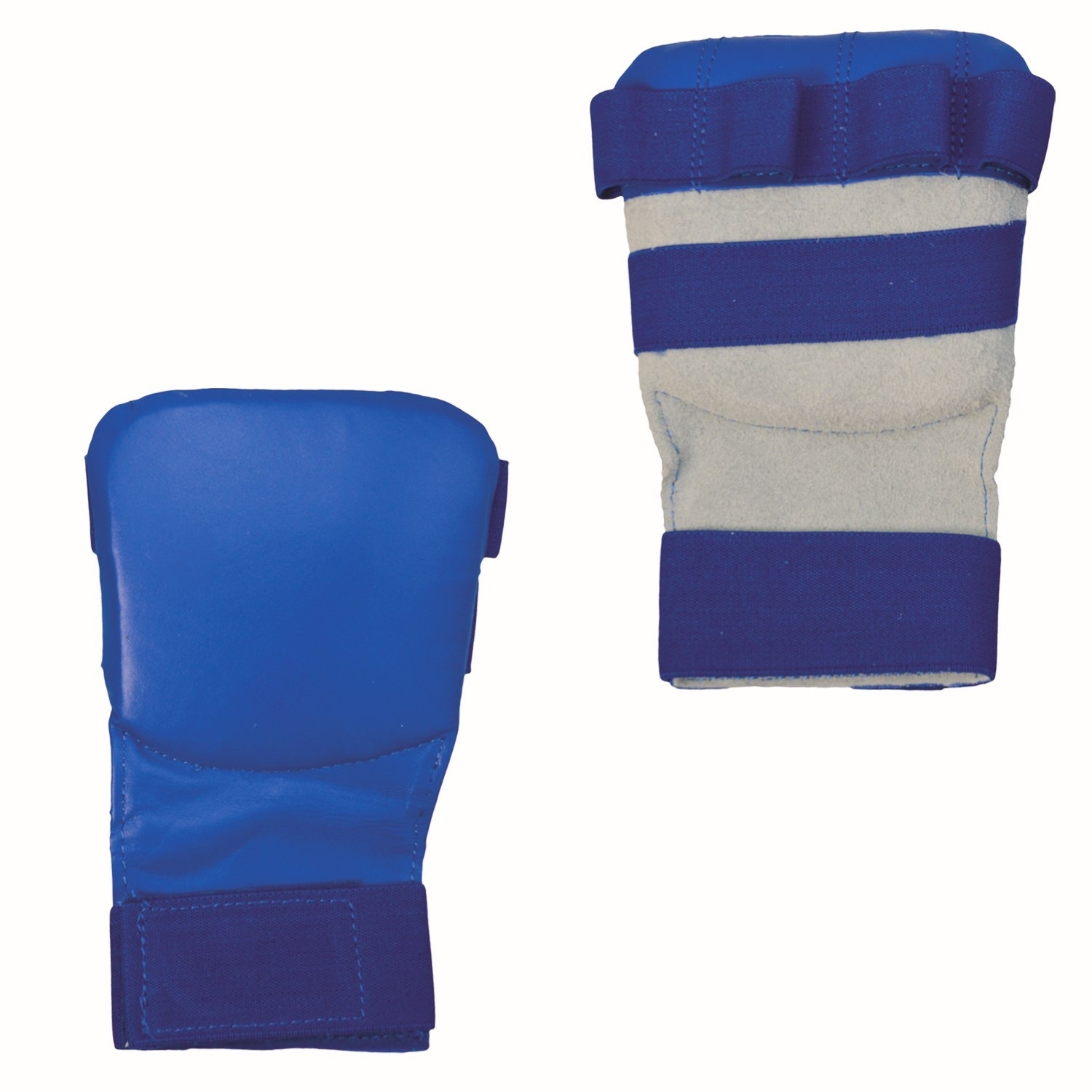 Faustschützer Hand-Mitt Echtleder blau Faustschützer Hand-Mitt Echtleder blau