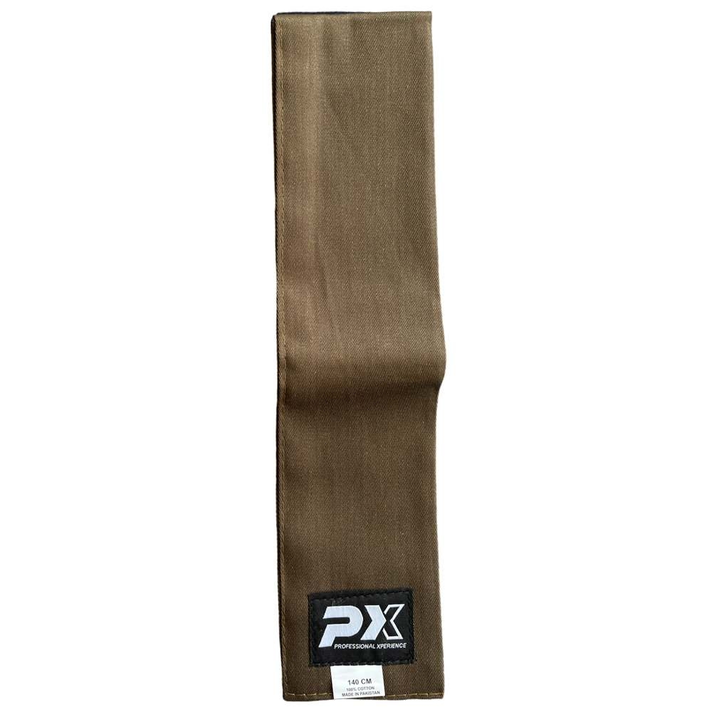 children Cotton kung fu sash brown