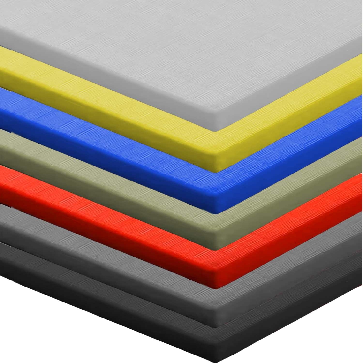 judo mats, ca 100x100x4cm, RG230,blue vinyl cove