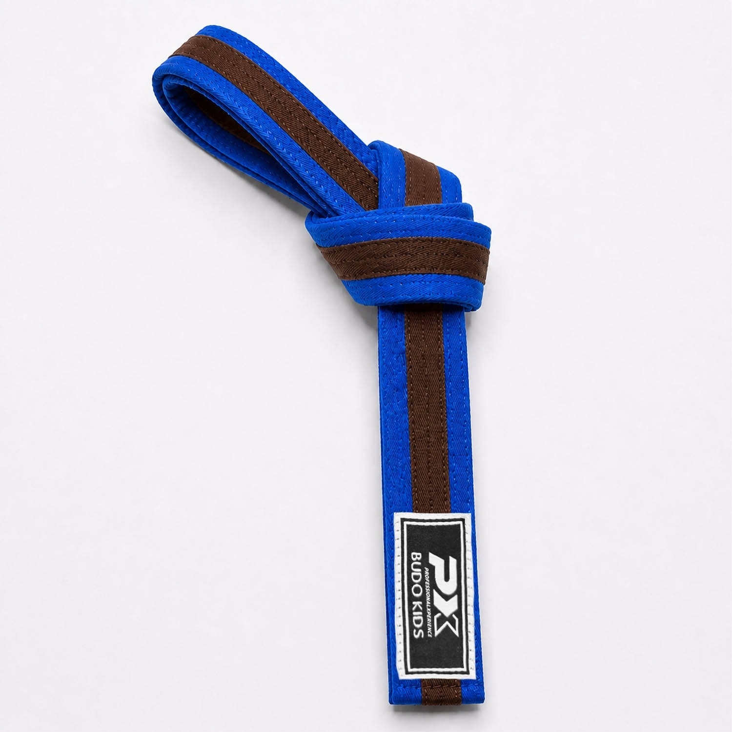 PX Budo Kids Softbelt, blau-braun 240cm PX Budo Kids Softbelt, blau-braun 240cm