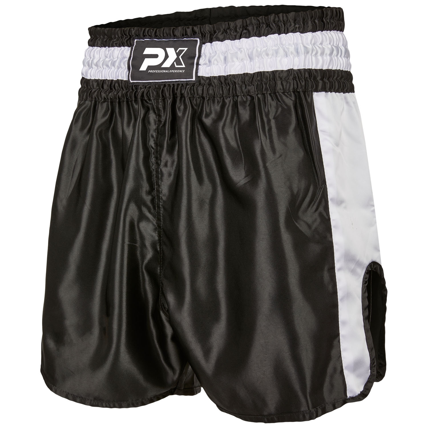 PX Thai Shorts,"Contender" black-white XXS