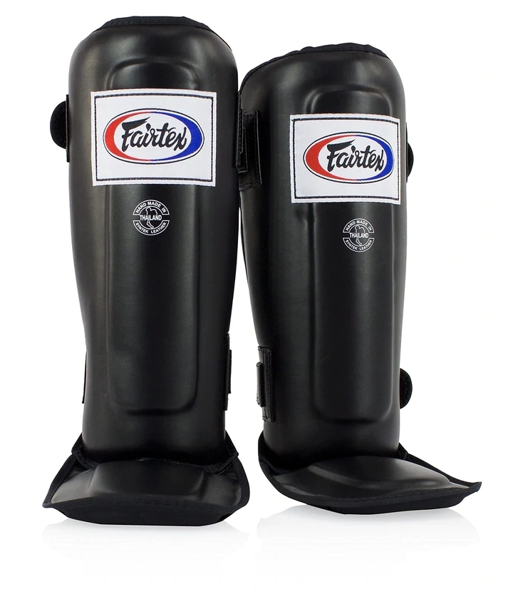 Fairtex SP3 Schienbein-Spannschutz schwarz M Fairtex SP3 Schienbein-Spannschutz schwarz M