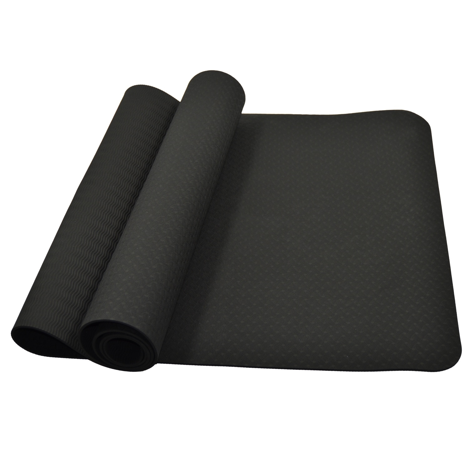 Yoga Matte schwarz 183 x 61 x 0,4cm Yoga Matte schwarz 183 x 61 x 0,4cm