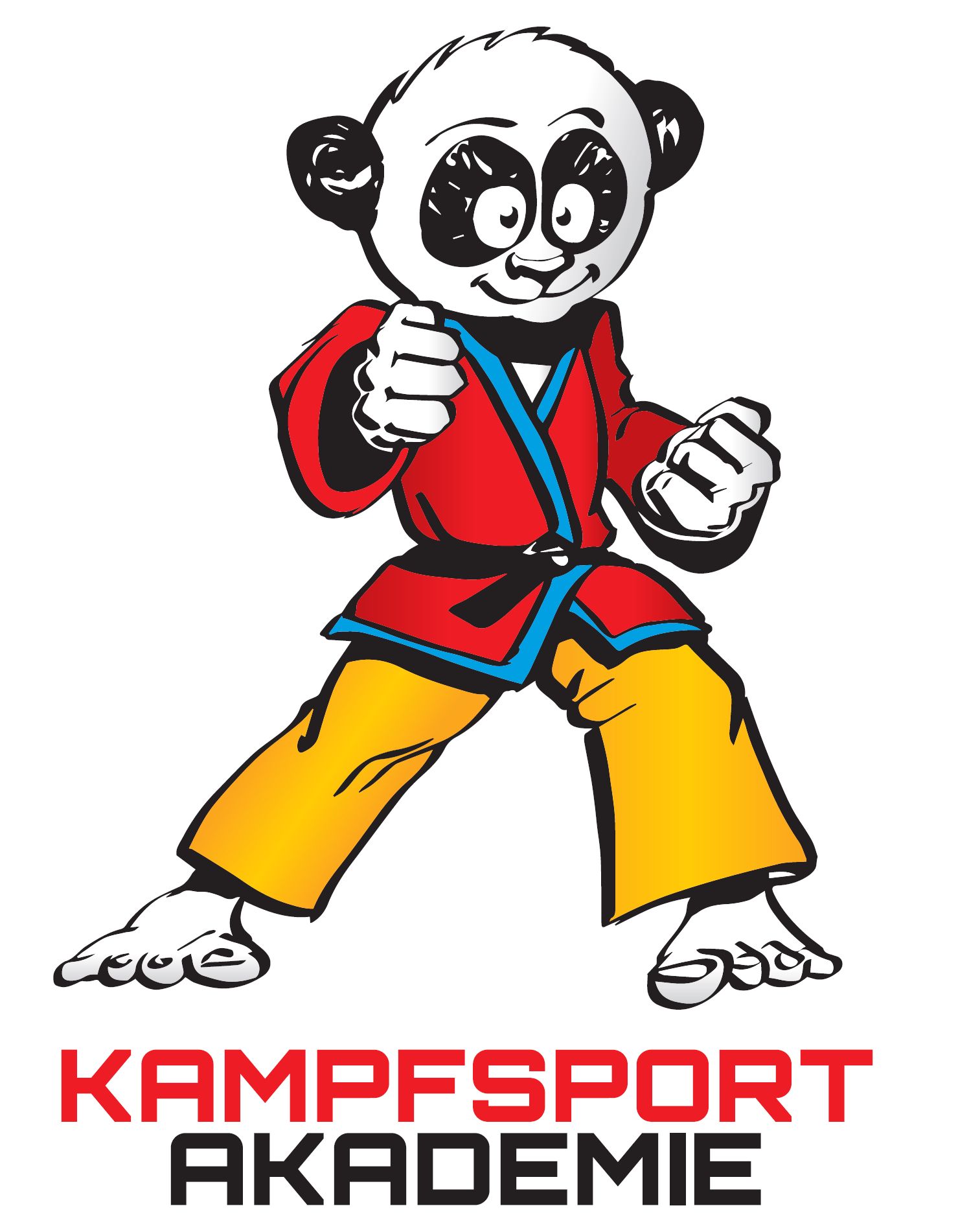 KA Kinderboxandschuh Drache und Panda 4 Oz, schwarz, Preis auf Anfrage!