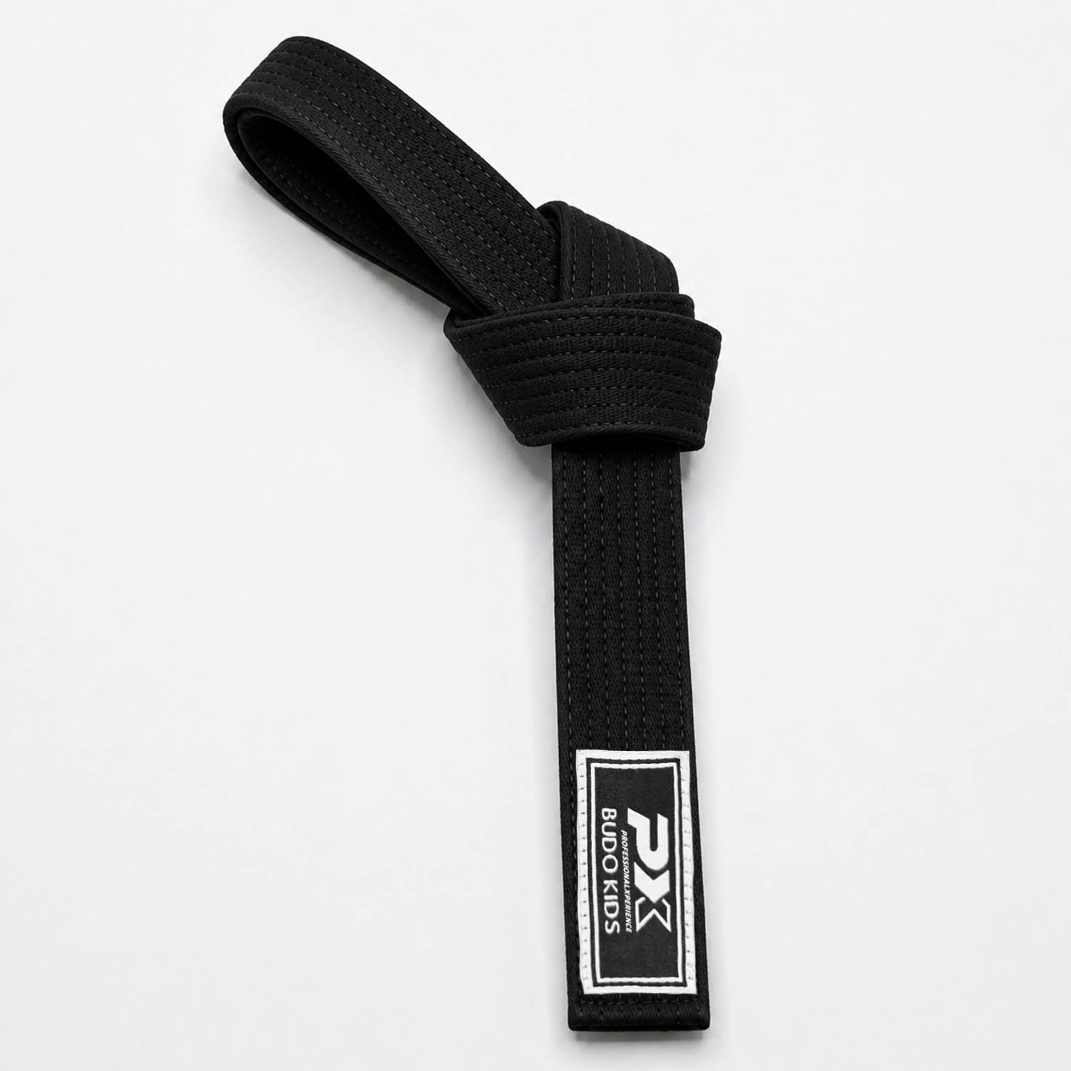 PX Budo Kids Softbelt, schwarz 280cm PX Budo Kids Softbelt, schwarz 280cm