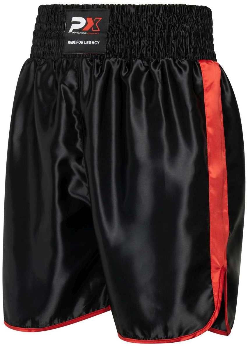 PX LEGACY Boxing Shorts schwarz-rot S PX LEGACY Boxing Shorts schwarz-rot S