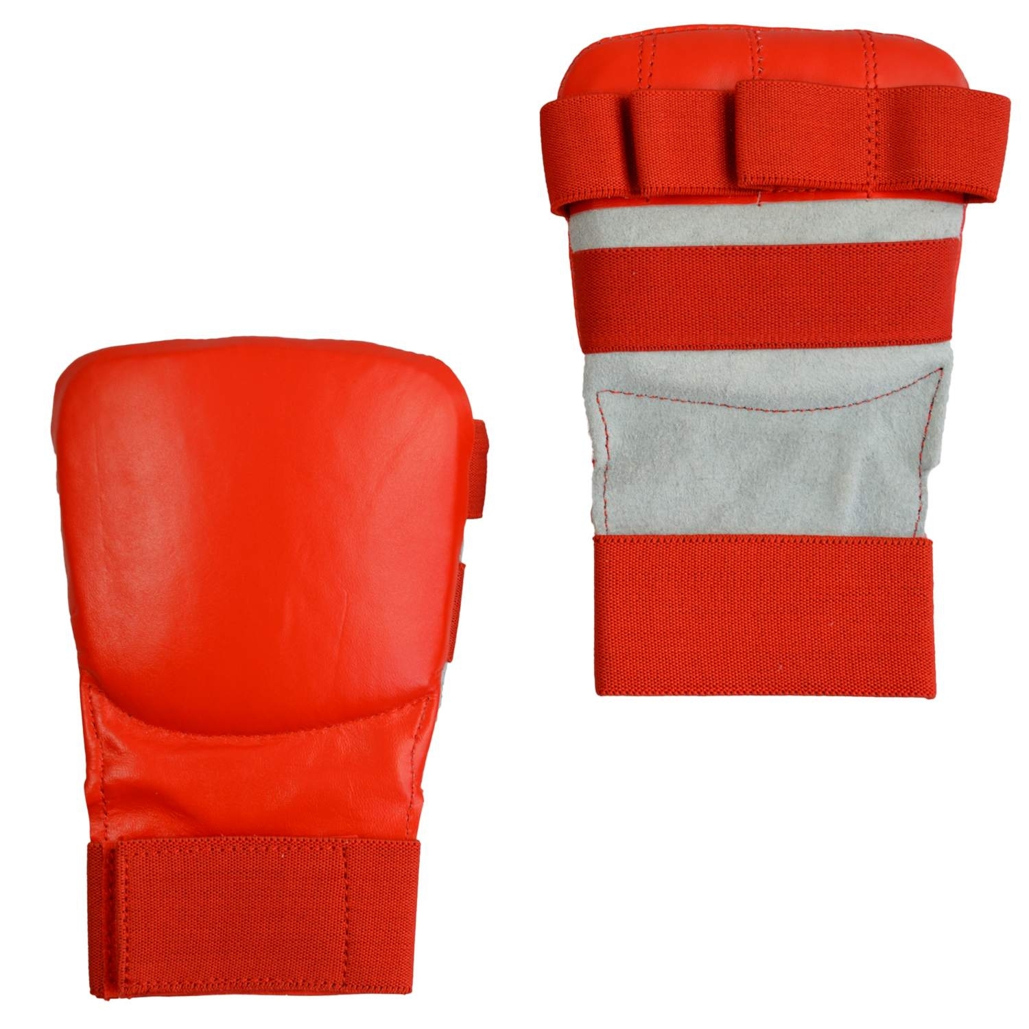 Faustschützer Hand-Mitt Echtleder rot XS Faustschützer Hand-Mitt Echtleder rot XS