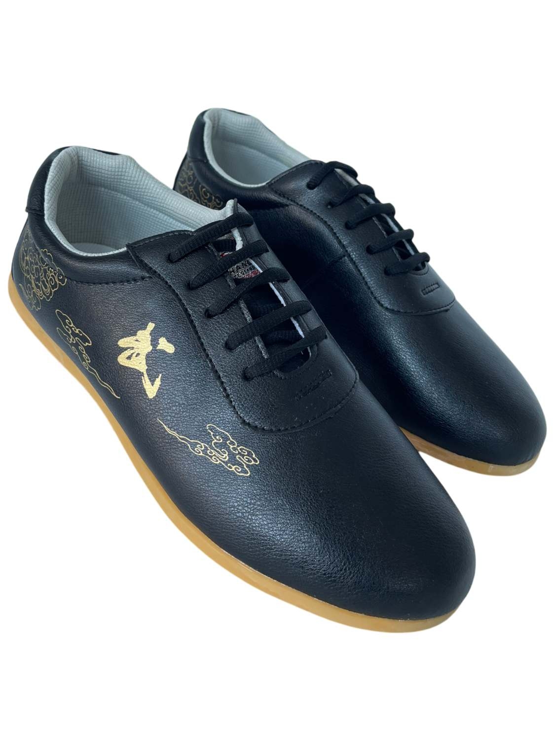 Kampfsportschuhe CHINESE, Leder, schwarz 45