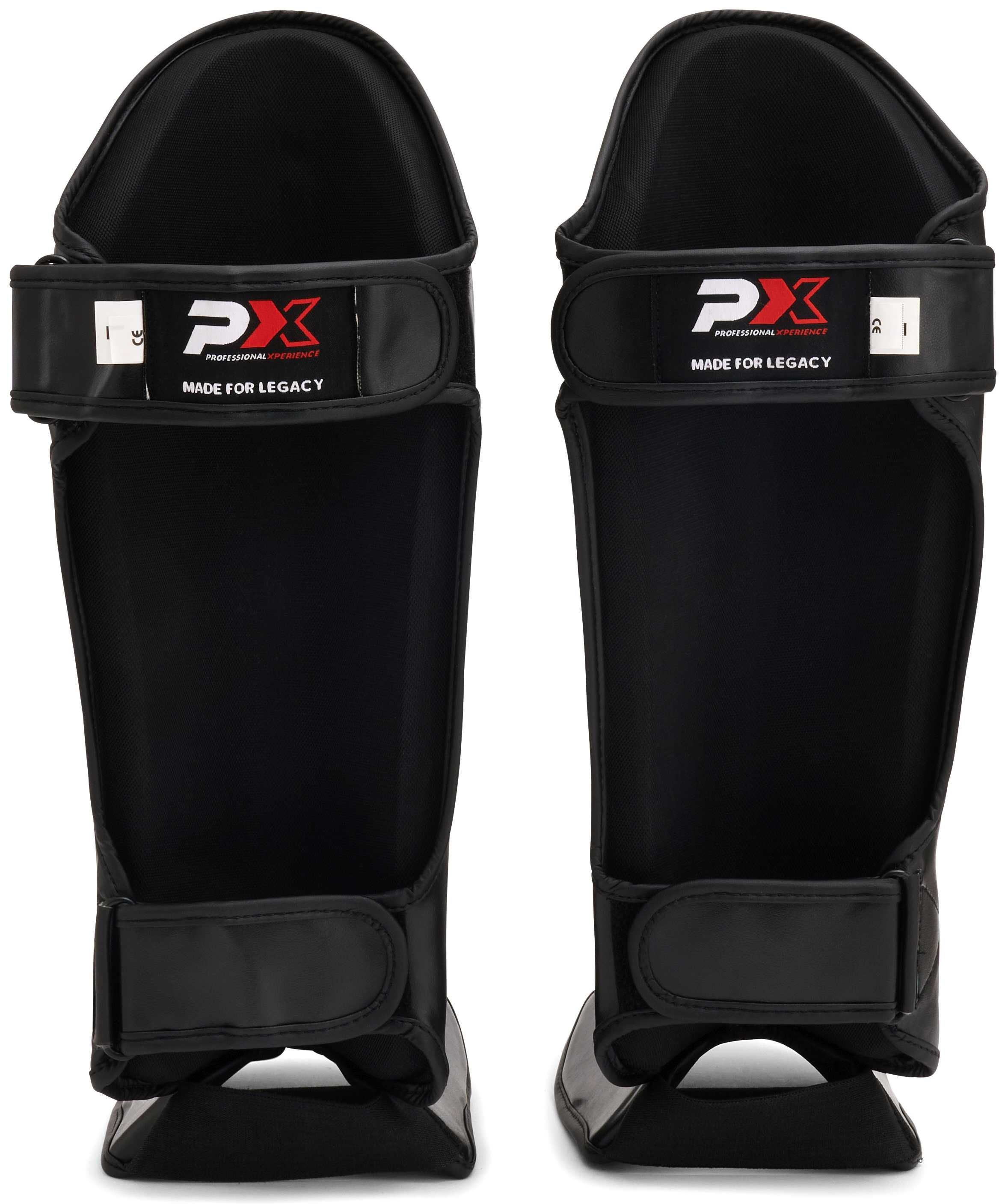 PX LEGACY Schienbeinspann Schützer, PU, schwarz XL PX LEGACY Schienbeinspann Schützer, PU, schwarz XL