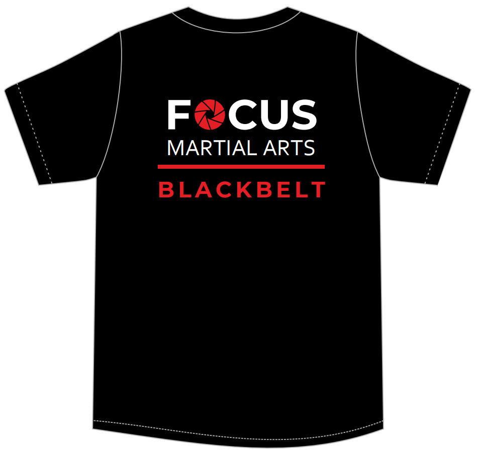 FOCUS Blackbelt Shirt Rot Weiß M