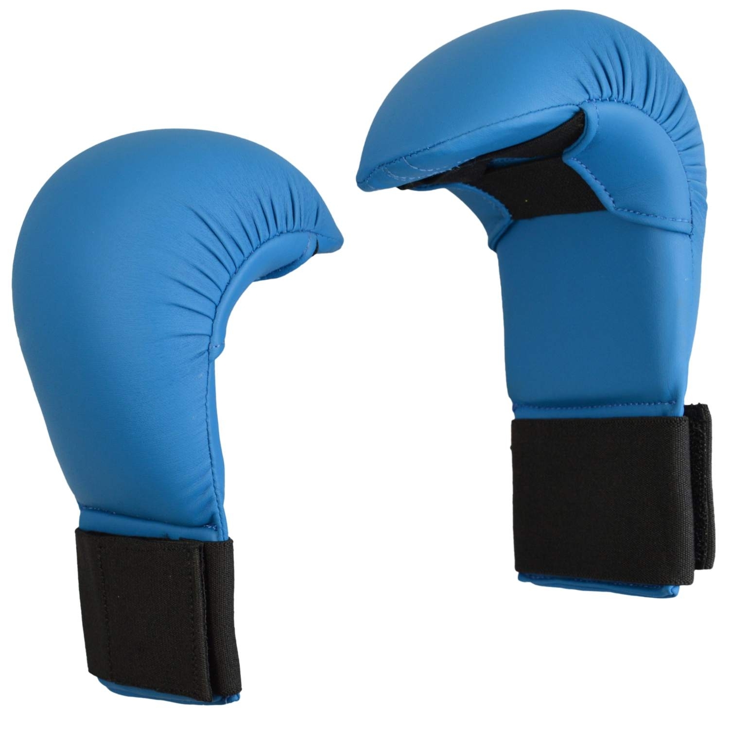 Karate Wettkampfhandschutz blau Gr M Karate Wettkampfhandschutz blau Gr M